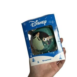 Disney vintage cinderella glass bauble christmas ornament collectible piece